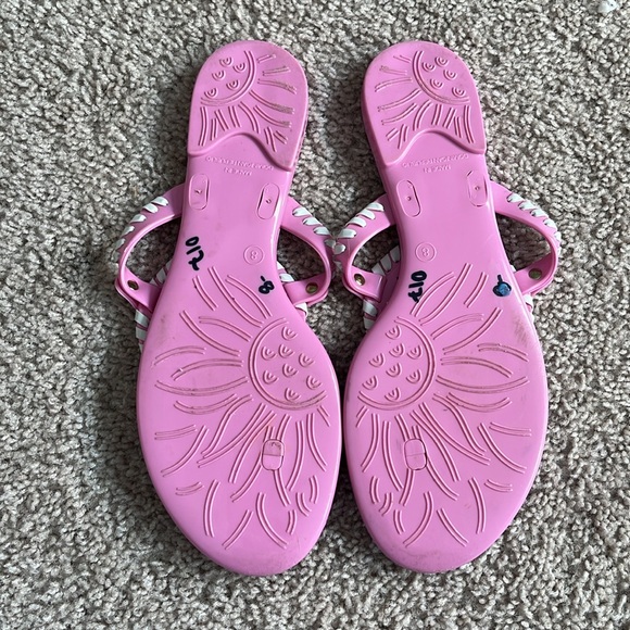 Jack Rogers Pink Sandals size 8 - Picture 3 of 3